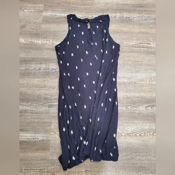 Sonoma Goods for Life Tank Top Swing Dress women's size Medium cactus graphic - Picture 2 of 8